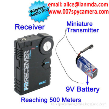 Grade RF Audio Wireless Bug Covert FM Spy Listening Device with Easy Operation LM-WB981